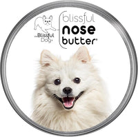 The Blissful Dog American Eskimo Nose Butter for Dry, Cracked Skin, Lick-Safe Dog Nose Balm with Moisturizing Shea Butter, Almond, Olive, and Essential Oils, Pet Supplies, Uncented, 1 oz.