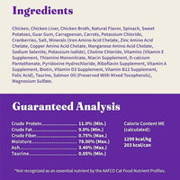 Halo Wet Cat Food Whole Chicken Recipe, Grain Free Wet Cat Pate, Canned Cat Food for Extra Hydration, 5.5 Oz Can (Pack of 12)