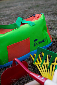 JustForKids Kids Garden Tool Set Toy, Rake, Spade - Multicolored / detachable piece - image 3