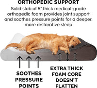 FurHaven Orthopedic Dog Bed for Large Dogs - Giant/XXXL / Chocolate - image 4