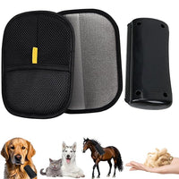 Deshedding Dog Brush and Grooming Tool, Pet Hair Remover tool for Shedding, Grooming Brush for Dogs, Cats, Rabbits, and Horses with Long or Short Hair