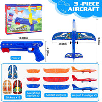 LJZJ 3pk LED Foam Plane Launcher - 3 Planes (1 Launcher) - image 2