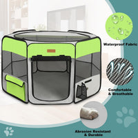 Akinerri Portable Dog Playpen - X-Large / Green - image 3