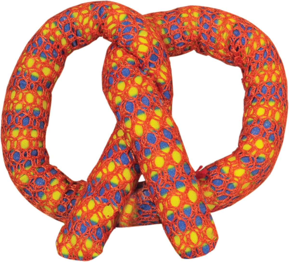 Catstages OrkaKat Wiggle Worm Dental Cat Chew Toy with Catnip - Pretzel / One Size (Pack of 1)