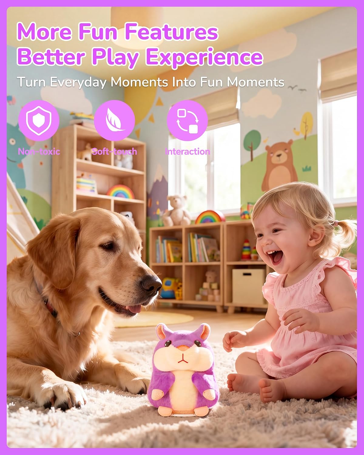 SANJOIN Toddler Kids Toys - Purple - image 3