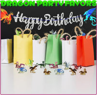 2 Inch Mini Dragon Toy Figures Rubbery Plastic Dragon Figurines – Fun for Kids & Family - 12-Pcs - image 4