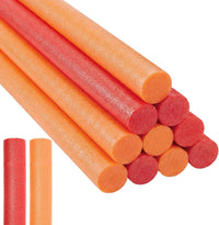 Kathfly 12 pack solid foam pool noodles, 1.5 x 35 inch, white - view 3
