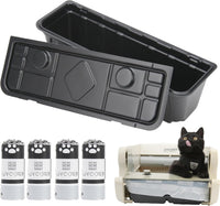 40 Litter Box Liners with a Permanent Waste Receptacle Compatible - For Littermaid 1St/2nd Edition Litter Box