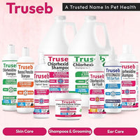 Truseb Topical Ketoconazole and Chlorhexidine Spray for Dogs, Cats, and Horses with Aloe - 8 oz (Ketoconazole & Chlorhexidine Spray, 8 oz)