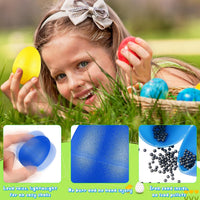 Yeshone 100 plastic egg shakers in 10 bright colors - view 15
