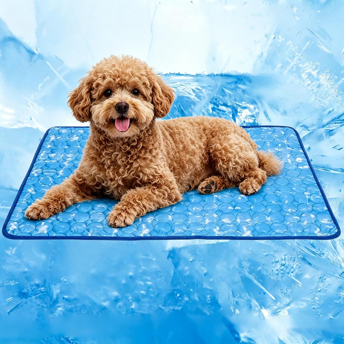 Dog Cooling Mat, Large Cooling Pad for Dogs Cats - Large