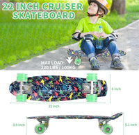 Skateboards, 22" Complete Skateboard - DINOSAUR - image 4