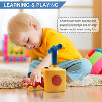 PATHOSIO PETS balloon launcher toy set with hand pump and inertia race car - view 9
