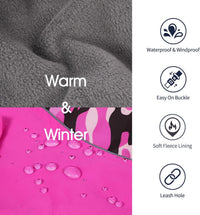 IECOii Extra Warm Reflective Dog Coat - XX-Large(Chest:29.9-35.4 in) / Pink Camo - image 3