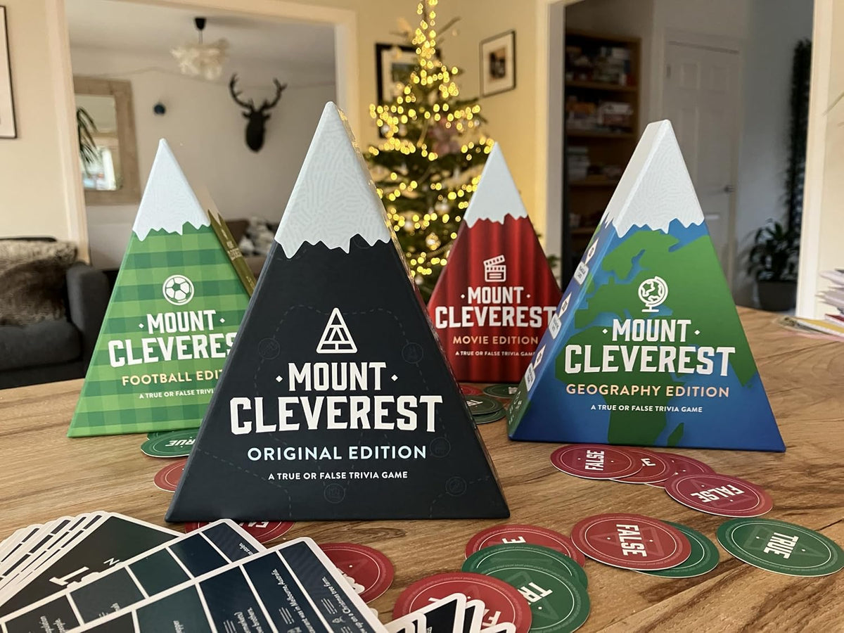 Mount Cleverest Original Edition, True or False Trivia Game - Original - image 2