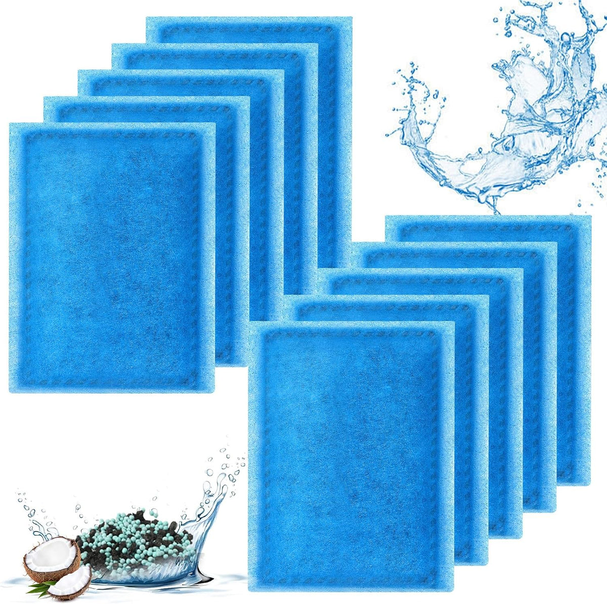 Aquarium Filter Replacement Cartridge - Rite-Size B / Size B-10pcs