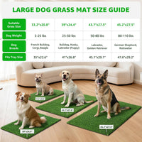 Replacement Artificial Grass Pee Pads for Dogs Potty Training to Pee - XL-39"X24.4" - image 4