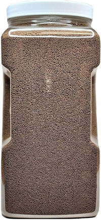Aquatic Foods Inc. Blackworm Micro .8mm Floating Pellets with Color Enhancers & Vitamins for Discus, Guppies, Tetras, Live Bearers, Baby Cichlids, Baby Koi, All Tropical and Pond Fish...8oz Jar