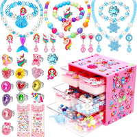 Jewelry Toys-for-Girls, Toddler Girl Toys Age 6-8 - Pink