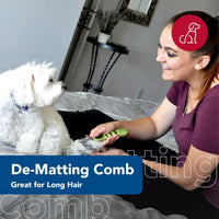 Coastal Pet Safari Dog De-Matting Comb - image 2