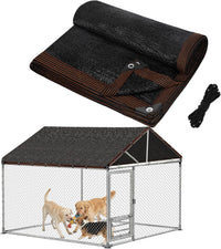95% High Density Dog Kennel Shade Cover - 10x13ft