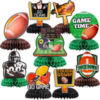 TONIFUL 1st Birthday Black Red Yellow Mouse Themed Table Centerpieces – Fun for Kids & Family - Football