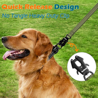 Heavy Duty Short Dog Leash - Army Green / 24 Inch - image 2