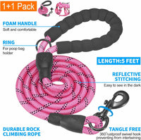 Beebiepet Tactical No Pull Dog Harness with Leash - Pink Camo / Small - image 4