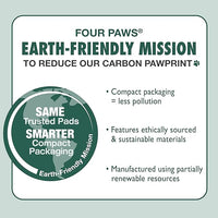 Four Paws Wee-Wee Odor Control with Febreze Freshness Pee Pads for Dogs & Puppies, Leak-Proof Dog Housebreaking Potty Training Floor Protection, Spring Fresh Scent, 22" x 23", 50 Count