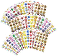 Scratch and Sniff Stickers, 12 Different Scents - 36 Sheets