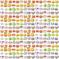 Libima 150 Pcs Mini Stuffed Animals Keychain, Plush Toys - 150 / Jungle Animals