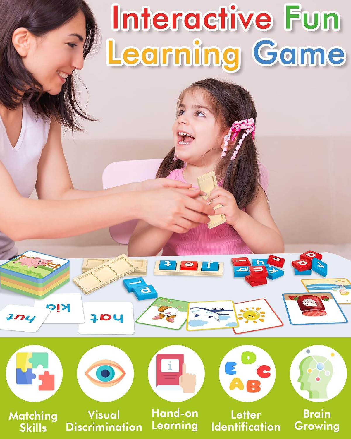 Wooden CVC Word Spelling Games - image 4