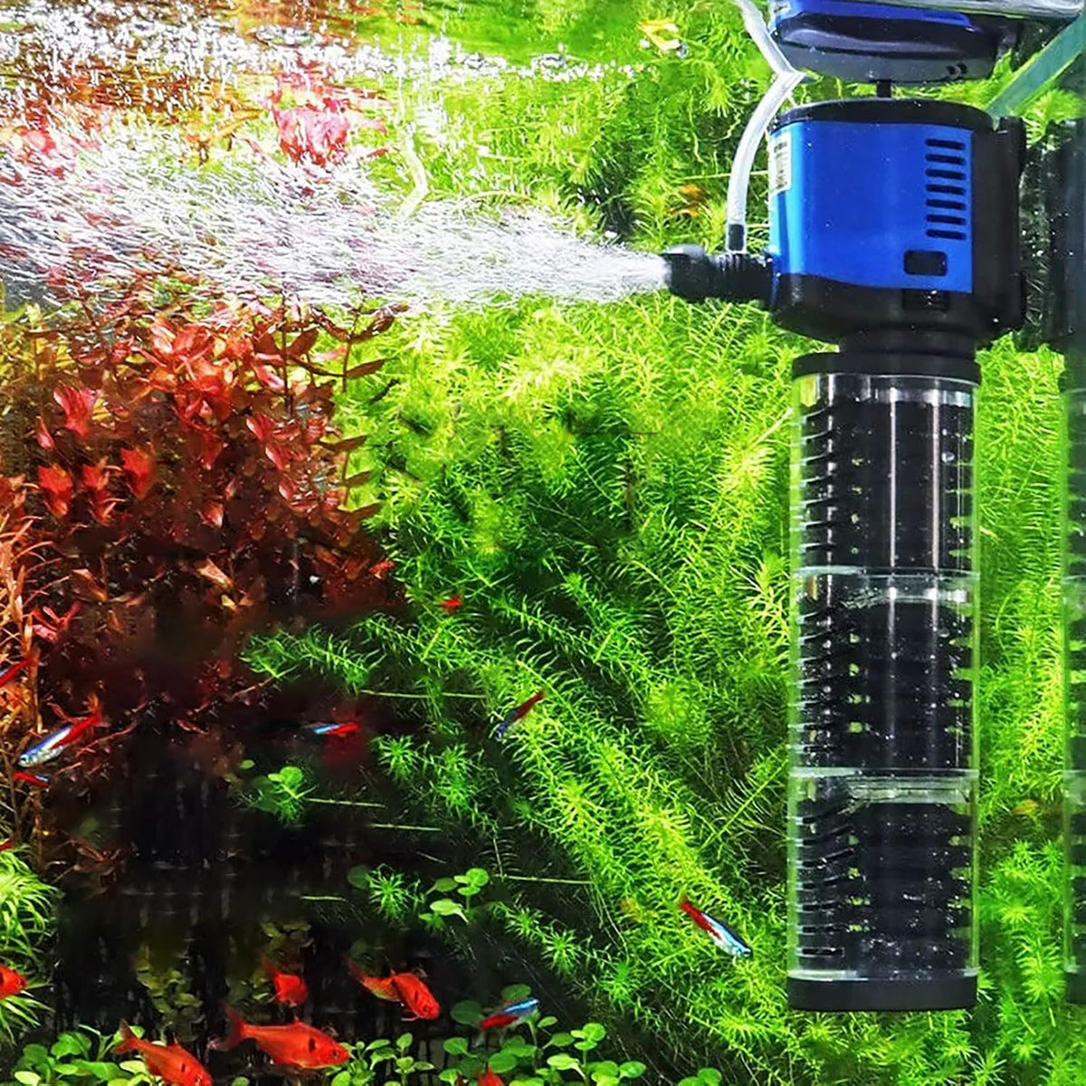 Aquarium Filter for 55-150 Gal. Tank Crystal 300GPH Biochemical - JQP-1500F-400GPH (for 75-200 Gallon)