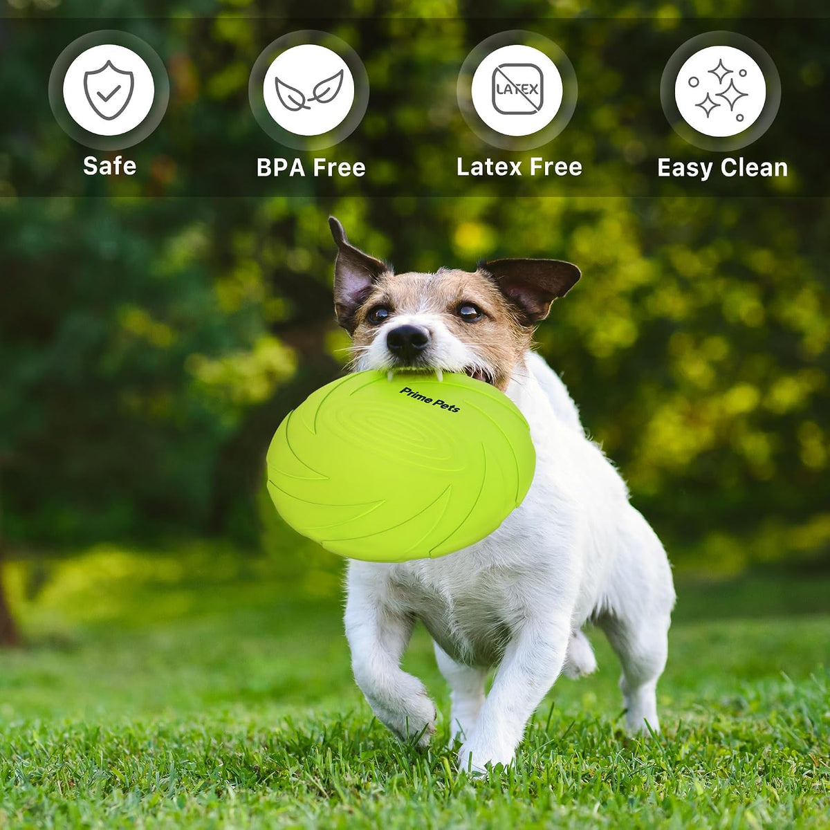 PrimePets Dog Flying Disc, Durable Dog Toys - image 2