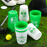 Norme 24 reusable plastic soccer party cups in 4 printed styles - view 19