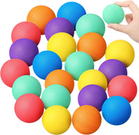 Gejoy 24 Pieces Soft Foam Balls Bulk Lightweight Mini Balls for Safe - 2.36 Inch