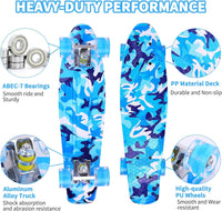 Skateboards, 22" Complete Skateboard - BLUE - image 3