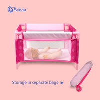 Anivia Stroller Toy Collection Doll Stroller Baby Doll Accessories - DB002A-PINK - image 4