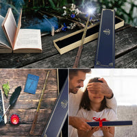ChampWe Light Up Magic Wizard Wand Rechargeable Illuminating Toy - Leaf - image 4