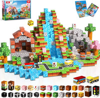 200 pcs Magnetic Blocks, Building Toys Gifts for Kids Age 3+ - Forest - 200 pcs