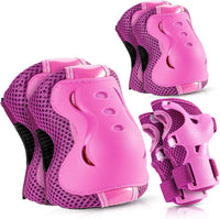 BOSONER knee pads for kids set with elbow pads and wrist guards - view 7
