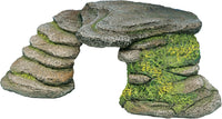 PENN-PLAX Reptology Shale Scape Step Ledge & Cave Hideout - Small