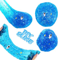 Charming Blue Crunchy Fishbowl Bead Slime - Astronaut - image 2