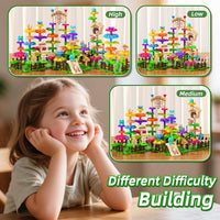Garbo Star Girl Toys for 3 4 5 6 Year Old Girls Birthday Gift - 145PCS - image 4