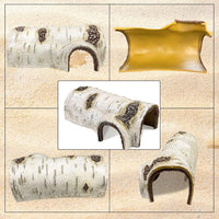 Reptile Hide Snake Cave Large Simulation Stone Resin Hideout Leopard - D-Large - image 2