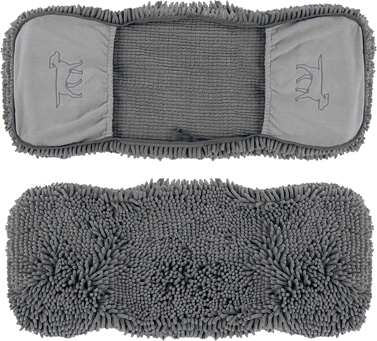 Tuff Pupper Quick Dry Towel for Dogs - Cool Grey - image 2