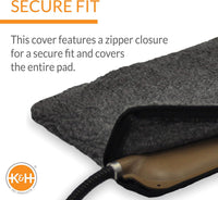 K&H PET PRODUCTS Small Animal Heated Pad Deluxe Replacement Cover - Petite 9 X 12 Inches - image 3