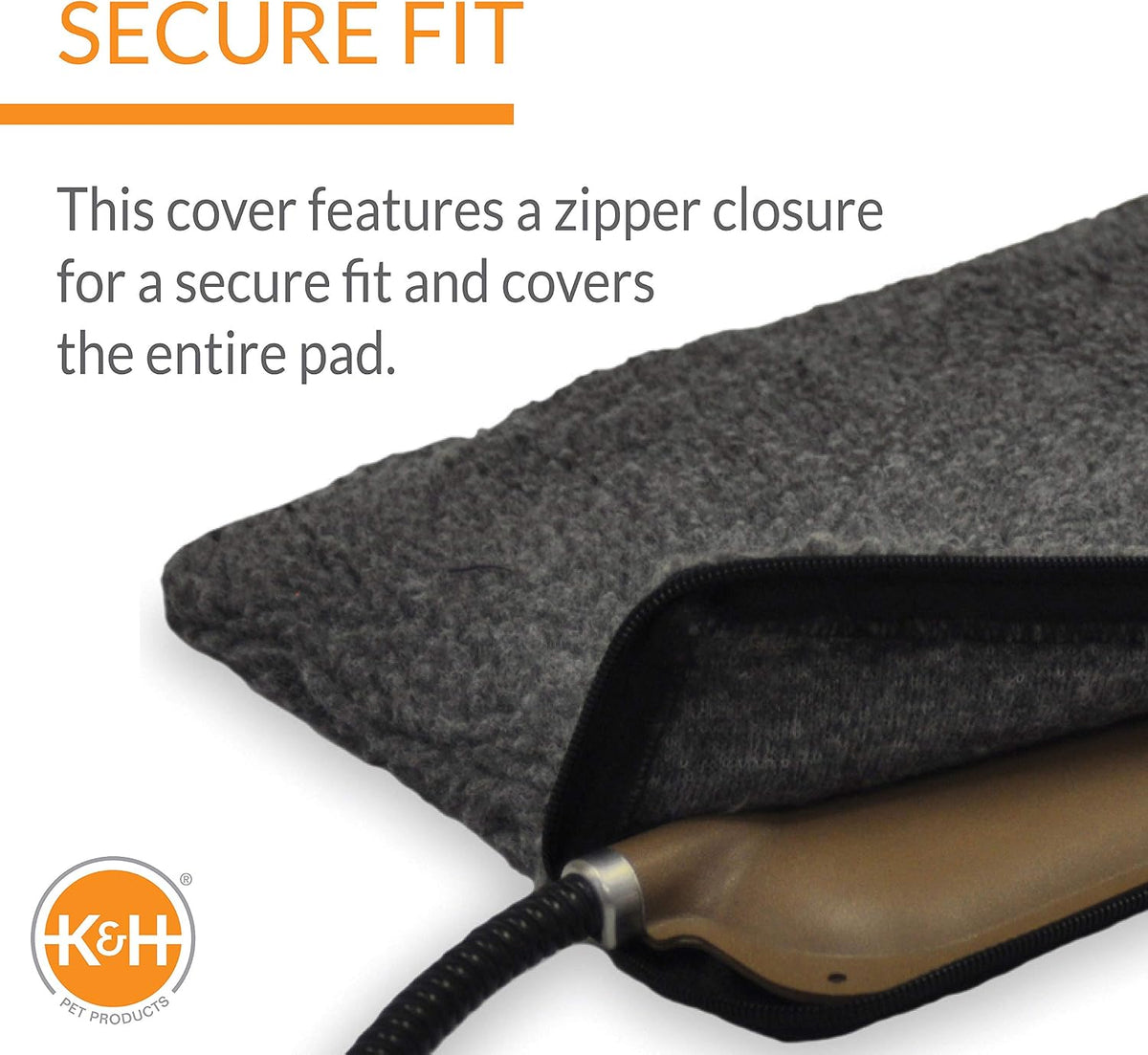 K&H PET PRODUCTS Small Animal Heated Pad Deluxe Replacement Cover - Petite 9 X 12 Inches - image 3