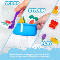 Tub Works Tub Soup Scoop, Strain & Play Toddler Bath Toy - image 3