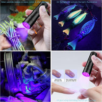 UV Flashlight Black Light - 2 pack - image 4